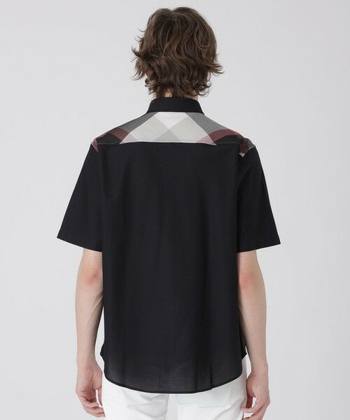 BLUE LABEL / BLACK LABEL CRESTBRIDGE / ブルーレーベル / ブラックレーベル・クレストブリッジ  シャツ・ブラウス | ヨークカラミチェックハーフスリーブシャツ | 詳細8
