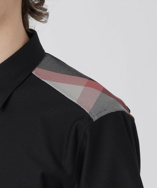 BLUE LABEL / BLACK LABEL CRESTBRIDGE / ブルーレーベル / ブラックレーベル・クレストブリッジ  シャツ・ブラウス | ヨークカラミチェックハーフスリーブシャツ | 詳細9