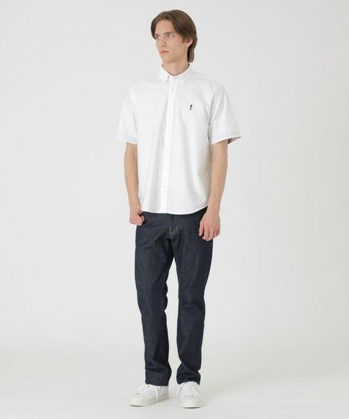 BLUE LABEL / BLACK LABEL CRESTBRIDGE / ブルーレーベル / ブラックレーベル・クレストブリッジ  シャツ・ブラウス | ガーズマンエンブロイダリーオックスハーフスリーブシャツ | 詳細1