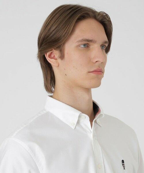 BLUE LABEL / BLACK LABEL CRESTBRIDGE / ブルーレーベル / ブラックレーベル・クレストブリッジ  シャツ・ブラウス | ガーズマンエンブロイダリーオックスハーフスリーブシャツ | 詳細4