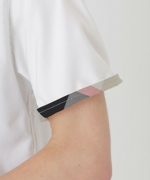 BLUE LABEL / BLACK LABEL CRESTBRIDGE / ブルーレーベル / ブラックレーベル・クレストブリッジ  シャツ・ブラウス | ガーズマンエンブロイダリーオックスハーフスリーブシャツ | 詳細5