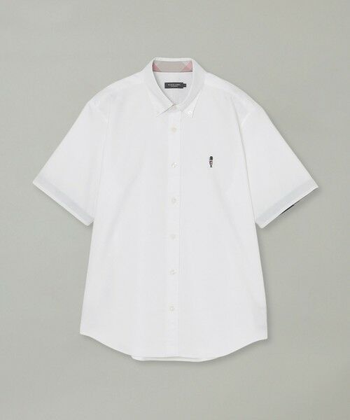 BLUE LABEL / BLACK LABEL CRESTBRIDGE / ブルーレーベル / ブラックレーベル・クレストブリッジ  シャツ・ブラウス | ガーズマンエンブロイダリーオックスハーフスリーブシャツ | 詳細7