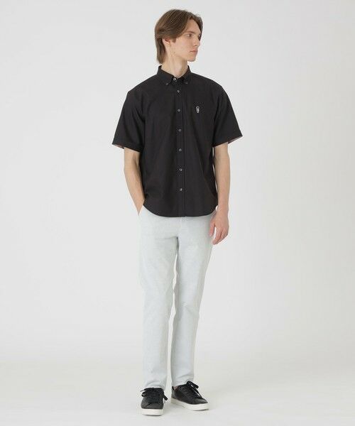 BLUE LABEL / BLACK LABEL CRESTBRIDGE / ブルーレーベル / ブラックレーベル・クレストブリッジ  シャツ・ブラウス | ガーズマンエンブロイダリーオックスハーフスリーブシャツ | 詳細8