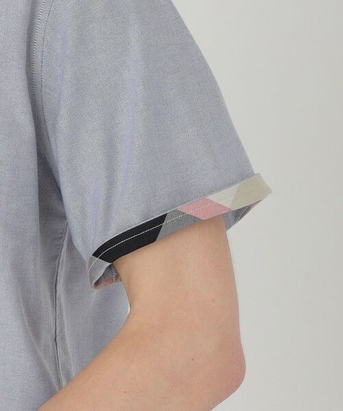 BLUE LABEL / BLACK LABEL CRESTBRIDGE / ブルーレーベル / ブラックレーベル・クレストブリッジ  シャツ・ブラウス | ガーズマンエンブロイダリーオックスハーフスリーブシャツ | 詳細26