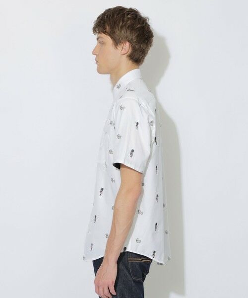 BLUE LABEL / BLACK LABEL CRESTBRIDGE / ブルーレーベル / ブラックレーベル・クレストブリッジ  シャツ・ブラウス | ガーズマン&コーギーカットジャカードハーフスリーブシャツ | 詳細2