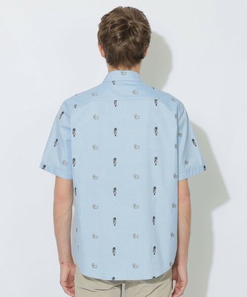 BLUE LABEL / BLACK LABEL CRESTBRIDGE / ブルーレーベル / ブラックレーベル・クレストブリッジ  シャツ・ブラウス | ガーズマン&コーギーカットジャカードハーフスリーブシャツ | 詳細9