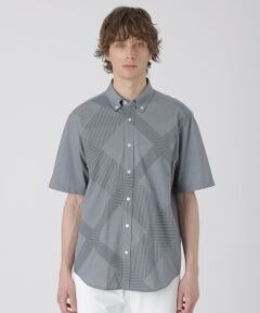 BLUE LABEL / BLACK LABEL CRESTBRIDGE / ブルーレーベル / ブラックレーベル・クレストブリッジ  シャツ・ブラウス | シャドーチェックフロントジャージーシャツ