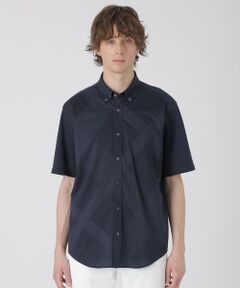 BLUE LABEL / BLACK LABEL CRESTBRIDGE / ブルーレーベル / ブラックレーベル・クレストブリッジ  シャツ・ブラウス | シャドーチェックフロントジャージーシャツ