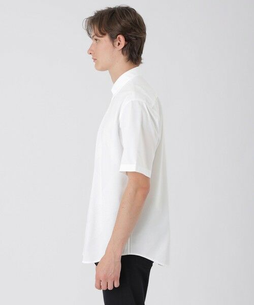 BLUE LABEL / BLACK LABEL CRESTBRIDGE / ブルーレーベル / ブラックレーベル・クレストブリッジ  シャツ・ブラウス | シャドーチェックフロントジャージーシャツ | 詳細2