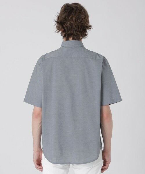 BLUE LABEL / BLACK LABEL CRESTBRIDGE / ブルーレーベル / ブラックレーベル・クレストブリッジ  シャツ・ブラウス | シャドーチェックフロントジャージーシャツ | 詳細14