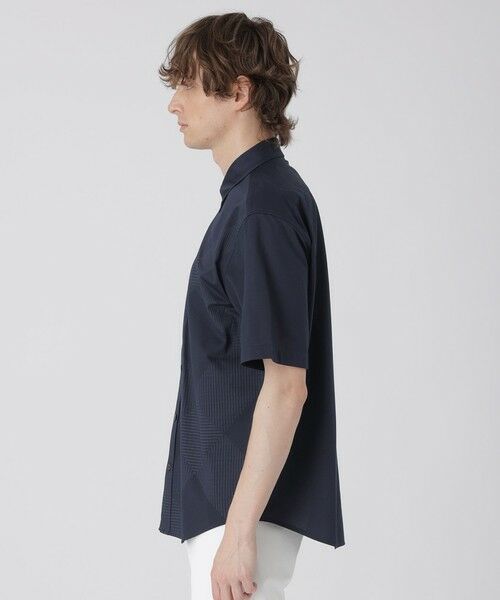 BLUE LABEL / BLACK LABEL CRESTBRIDGE / ブルーレーベル / ブラックレーベル・クレストブリッジ  シャツ・ブラウス | シャドーチェックフロントジャージーシャツ | 詳細18