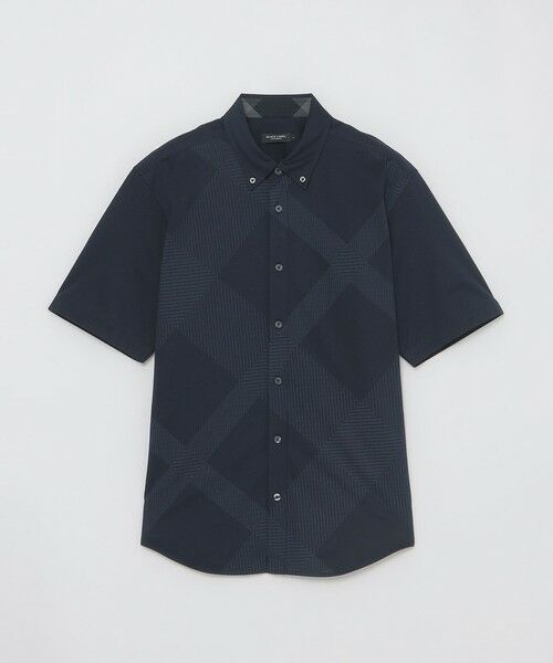 BLUE LABEL / BLACK LABEL CRESTBRIDGE / ブルーレーベル / ブラックレーベル・クレストブリッジ  シャツ・ブラウス | シャドーチェックフロントジャージーシャツ | 詳細21