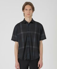 BLUE LABEL / BLACK LABEL CRESTBRIDGE / ブルーレーベル / ブラックレーベル・クレストブリッジ  シャツ・ブラウス | 【BLACK lab.】メッシュトリコットクレストブリッジチェックシャツ