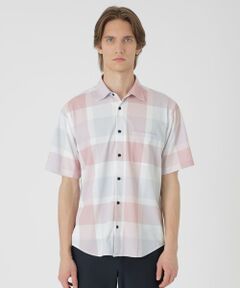 BLUE LABEL / BLACK LABEL CRESTBRIDGE / ブルーレーベル / ブラックレーベル・クレストブリッジ  シャツ・ブラウス | 【BLACK lab.】メッシュトリコットクレストブリッジチェックシャツ