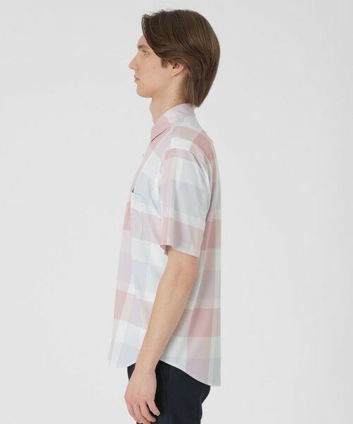 BLUE LABEL / BLACK LABEL CRESTBRIDGE / ブルーレーベル / ブラックレーベル・クレストブリッジ  シャツ・ブラウス | 【BLACK lab.】メッシュトリコットクレストブリッジチェックシャツ | 詳細11
