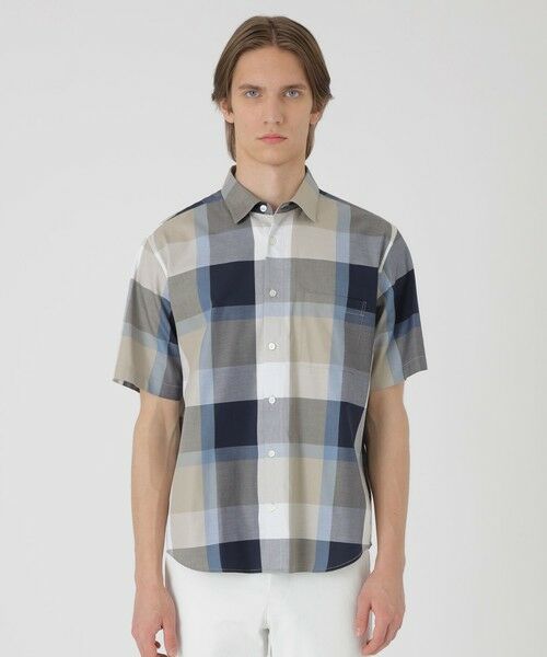 BLUE LABEL / BLACK LABEL CRESTBRIDGE / ブルーレーベル / ブラックレーベル・クレストブリッジ  シャツ・ブラウス | （ネイビー1）