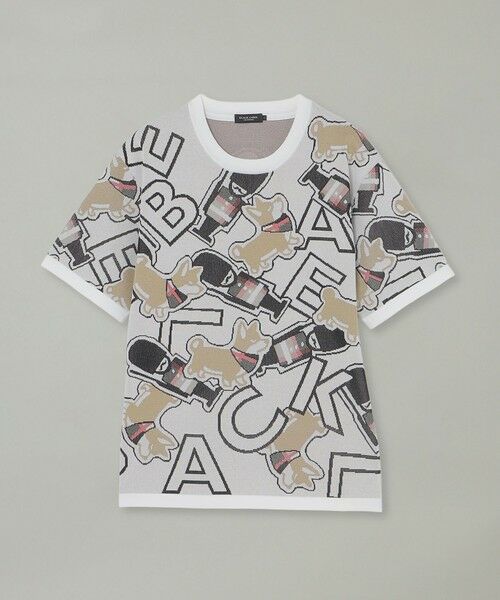 BLUE LABEL / BLACK LABEL CRESTBRIDGE / ブルーレーベル / ブラックレーベル・クレストブリッジ  ニット・セーター | ガーズマン&コーギーニットTシャツ | 詳細4