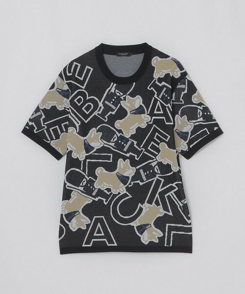 BLUE LABEL / BLACK LABEL CRESTBRIDGE / ブルーレーベル / ブラックレーベル・クレストブリッジ  ニット・セーター | ガーズマン&コーギーニットTシャツ | 詳細8