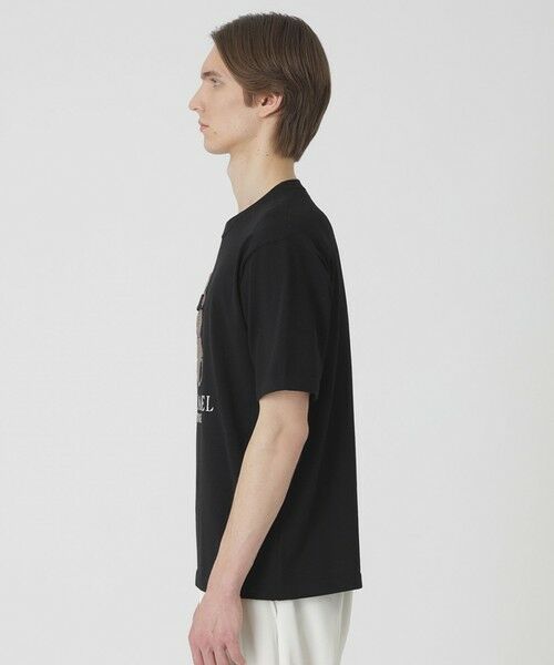 BLUE LABEL / BLACK LABEL CRESTBRIDGE / ブルーレーベル / ブラックレーベル・クレストブリッジ  ニット・セーター | 【一部店舗限定】チェックキャップベアーニットTシャツ | 詳細7