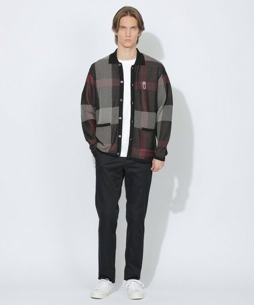 BLUE LABEL / BLACK LABEL CRESTBRIDGE / ブルーレーベル / ブラックレーベル・クレストブリッジ  ニット・セーター | 【WEB限定】クレストブリッジチェックメッシュニットカーディガン | 詳細1