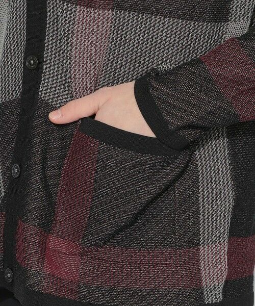 BLUE LABEL / BLACK LABEL CRESTBRIDGE / ブルーレーベル / ブラックレーベル・クレストブリッジ  ニット・セーター | 【WEB限定】クレストブリッジチェックメッシュニットカーディガン | 詳細5