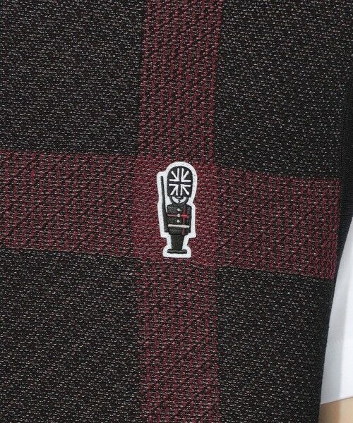 BLUE LABEL / BLACK LABEL CRESTBRIDGE / ブルーレーベル / ブラックレーベル・クレストブリッジ  ニット・セーター | 【WEB限定】クレストブリッジチェックメッシュニットベスト | 詳細4