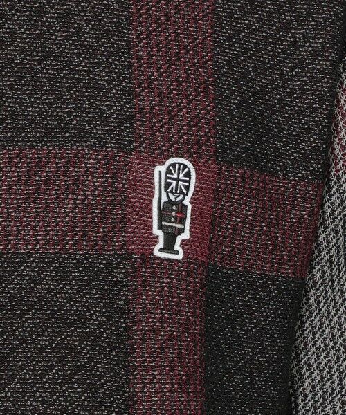 BLUE LABEL / BLACK LABEL CRESTBRIDGE / ブルーレーベル / ブラックレーベル・クレストブリッジ  ニット・セーター | 【WEB限定】クレストブリッジチェックメッシュニットTシャツ | 詳細4