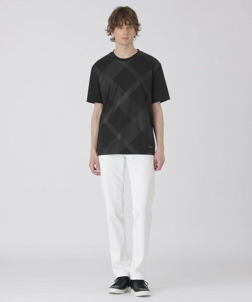 BLUE LABEL / BLACK LABEL CRESTBRIDGE / ブルーレーベル / ブラックレーベル・クレストブリッジ  カットソー | ハイストレッチシャドーチェックTシャツ | 詳細7