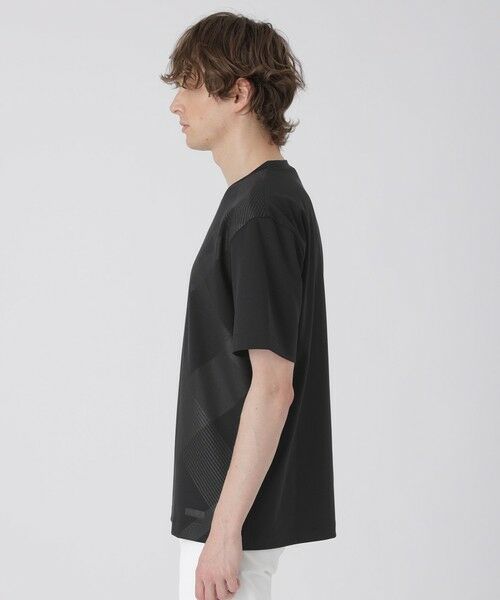 BLUE LABEL / BLACK LABEL CRESTBRIDGE / ブルーレーベル / ブラックレーベル・クレストブリッジ  カットソー | ハイストレッチシャドーチェックTシャツ | 詳細8