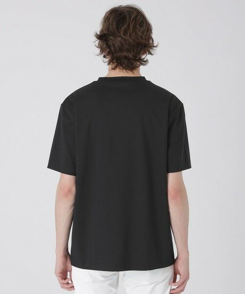 BLUE LABEL / BLACK LABEL CRESTBRIDGE / ブルーレーベル / ブラックレーベル・クレストブリッジ  カットソー | ハイストレッチシャドーチェックTシャツ | 詳細9