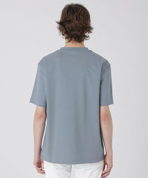 BLUE LABEL / BLACK LABEL CRESTBRIDGE / ブルーレーベル / ブラックレーベル・クレストブリッジ  カットソー | ハイストレッチシャドーチェックTシャツ | 詳細14