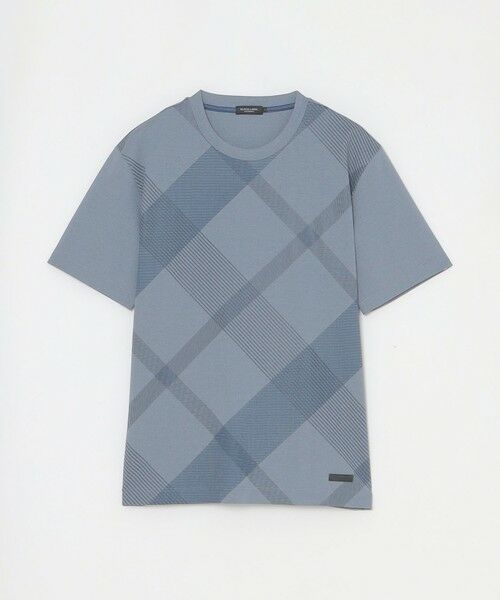 BLUE LABEL / BLACK LABEL CRESTBRIDGE / ブルーレーベル / ブラックレーベル・クレストブリッジ  カットソー | ハイストレッチシャドーチェックTシャツ | 詳細16