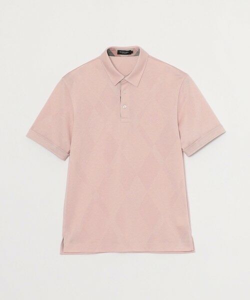 BLUE LABEL / BLACK LABEL CRESTBRIDGE / ブルーレーベル / ブラックレーベル・クレストブリッジ  カットソー | 【予約販売】デュラブルシャドーチェックポロシャツ（ピンク3）