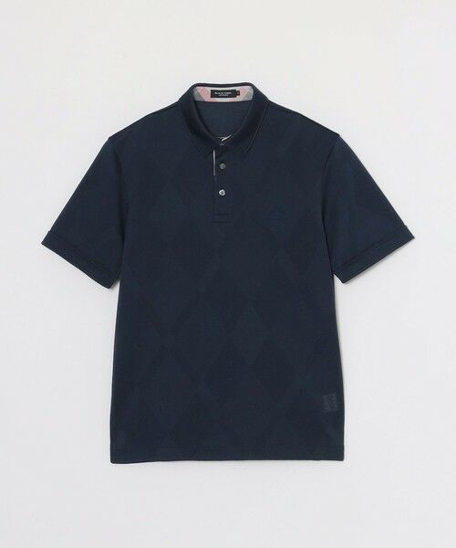 BLUE LABEL / BLACK LABEL CRESTBRIDGE / ブルーレーベル / ブラックレーベル・クレストブリッジ  カットソー | 【予約販売】デュラブルシャドーチェックポロシャツ（ネイビー1）