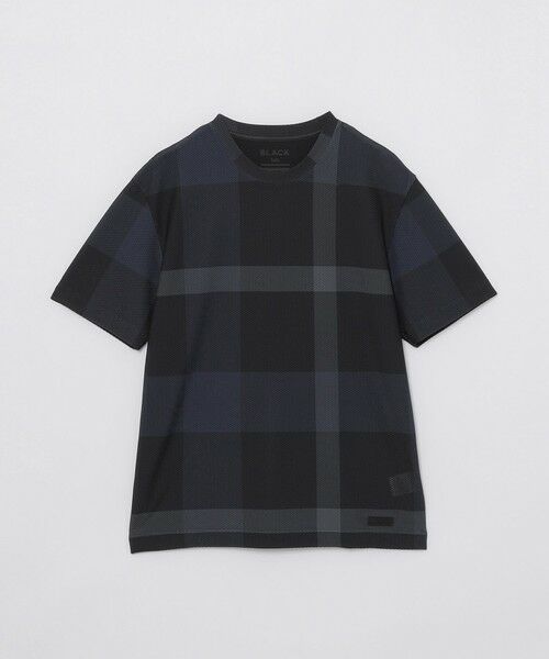 BLUE LABEL / BLACK LABEL CRESTBRIDGE / ブルーレーベル / ブラックレーベル・クレストブリッジ  カットソー | 【BLACK lab.】ブリーズメッシュクレストブリッジチェックTシャツ | 詳細10