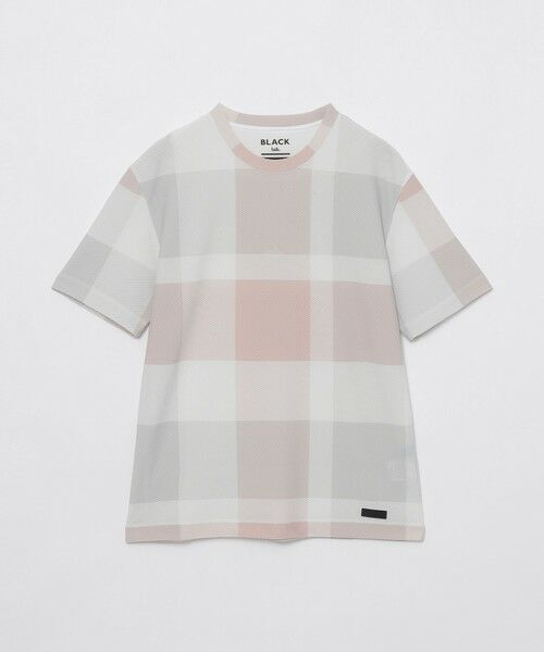BLUE LABEL / BLACK LABEL CRESTBRIDGE / ブルーレーベル / ブラックレーベル・クレストブリッジ  カットソー | 【BLACK lab.】ブリーズメッシュクレストブリッジチェックTシャツ | 詳細15