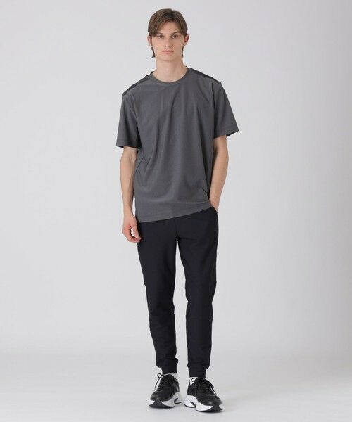 BLUE LABEL / BLACK LABEL CRESTBRIDGE / ブルーレーベル / ブラックレーベル・クレストブリッジ  カットソー | 【BLACK lab.】AIRTOOLライトメッシュTシャツ | 詳細1