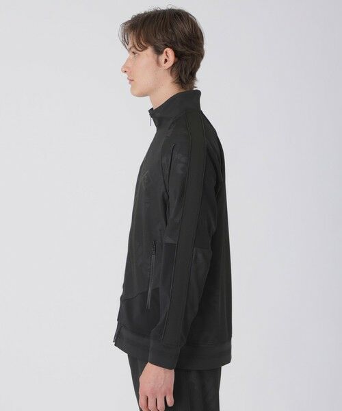 BLUE LABEL / BLACK LABEL CRESTBRIDGE / ブルーレーベル / ブラックレーベル・クレストブリッジ  カットソー | 【WEB・一部店舗限定】【BLACK lab.×Admiral】メッシュジャカードロゴトラックジャケット | 詳細3