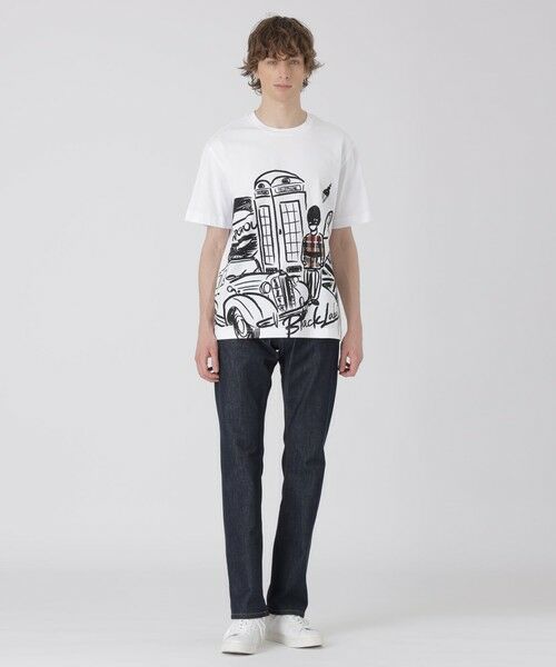 BLUE LABEL / BLACK LABEL CRESTBRIDGE / ブルーレーベル / ブラックレーベル・クレストブリッジ  カットソー | 【WEB・一部店舗限定】パネルブリティッシュアイコンTシャツ | 詳細1