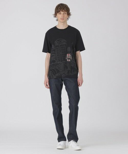 BLUE LABEL / BLACK LABEL CRESTBRIDGE / ブルーレーベル / ブラックレーベル・クレストブリッジ  カットソー | 【WEB・一部店舗限定】パネルブリティッシュアイコンTシャツ | 詳細5