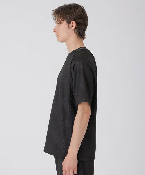 BLUE LABEL / BLACK LABEL CRESTBRIDGE / ブルーレーベル / ブラックレーベル・クレストブリッジ  カットソー | 【WEB・一部店舗限定】【BLACK lab.×Admiral】メッシュジャカードロゴフットボールＴ | 詳細2