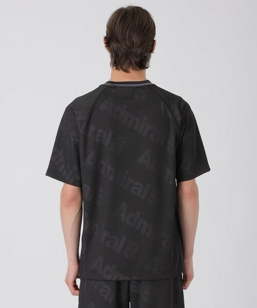 BLUE LABEL / BLACK LABEL CRESTBRIDGE / ブルーレーベル / ブラックレーベル・クレストブリッジ  カットソー | 【WEB・一部店舗限定】【BLACK lab.×Admiral】メッシュジャカードロゴフットボールＴ | 詳細3