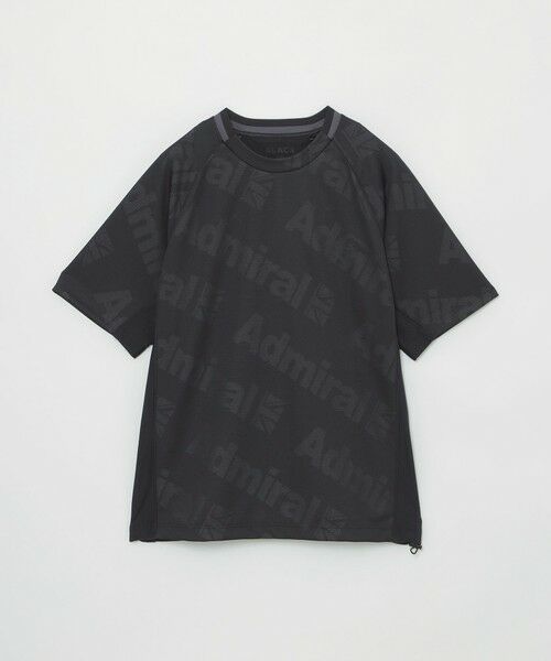 BLUE LABEL / BLACK LABEL CRESTBRIDGE / ブルーレーベル / ブラックレーベル・クレストブリッジ  カットソー | 【WEB・一部店舗限定】【BLACK lab.×Admiral】メッシュジャカードロゴフットボールＴ | 詳細7