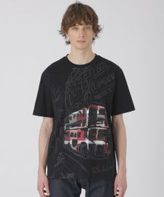 BLUE LABEL / BLACK LABEL CRESTBRIDGE / ブルーレーベル / ブラックレーベル・クレストブリッジ  カットソー | 【WEB・一部店舗限定】パネルロンドンバスTシャツ