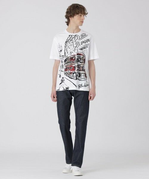 BLUE LABEL / BLACK LABEL CRESTBRIDGE / ブルーレーベル / ブラックレーベル・クレストブリッジ  カットソー | 【WEB・一部店舗限定】パネルロンドンバスTシャツ | 詳細1