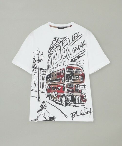 BLUE LABEL / BLACK LABEL CRESTBRIDGE / ブルーレーベル / ブラックレーベル・クレストブリッジ  カットソー | 【WEB・一部店舗限定】パネルロンドンバスTシャツ | 詳細4