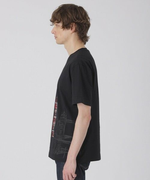 BLUE LABEL / BLACK LABEL CRESTBRIDGE / ブルーレーベル / ブラックレーベル・クレストブリッジ  カットソー | 【WEB・一部店舗限定】パネルブリティッシュランドマークTシャツ | 詳細6