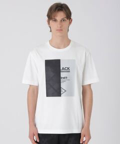 BLUE LABEL / BLACK LABEL CRESTBRIDGE / ブルーレーベル / ブラックレーベル・クレストブリッジ  カットソー | 【WEB・一部店舗限定】【BLACK lab.×Admiral】ボックスグラフィックTシャツ