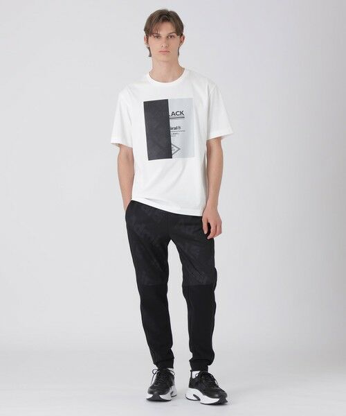 BLUE LABEL / BLACK LABEL CRESTBRIDGE / ブルーレーベル / ブラックレーベル・クレストブリッジ  カットソー | 【WEB・一部店舗限定】【BLACK lab.×Admiral】ボックスグラフィックTシャツ | 詳細1