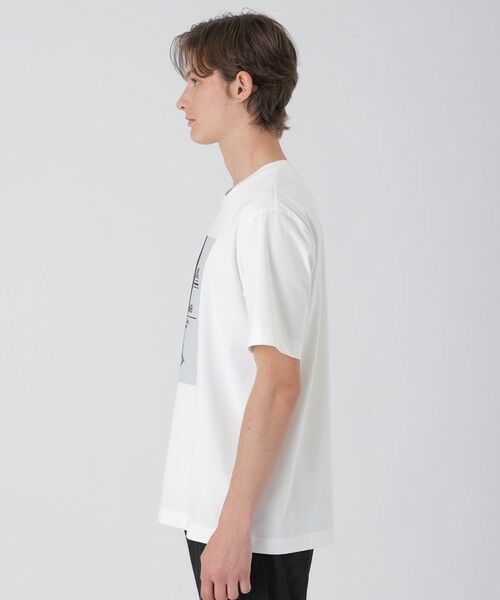 BLUE LABEL / BLACK LABEL CRESTBRIDGE / ブルーレーベル / ブラックレーベル・クレストブリッジ  カットソー | 【WEB・一部店舗限定】【BLACK lab.×Admiral】ボックスグラフィックTシャツ | 詳細2